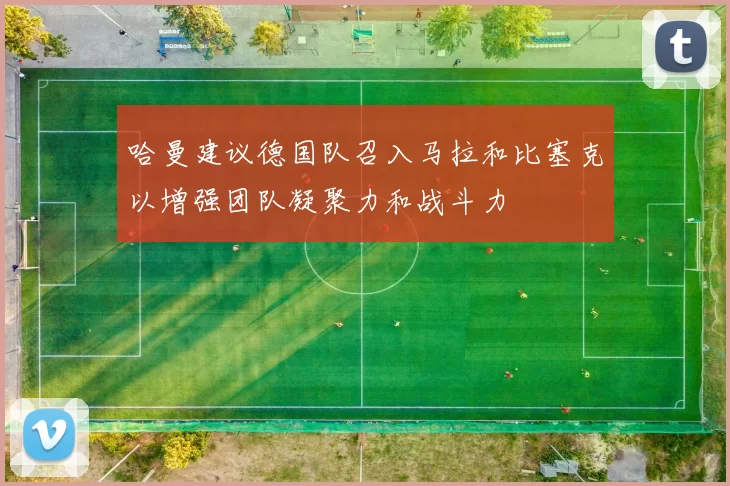 哈曼建议德国队召入马拉和比塞克以增强团队凝聚力和战斗力